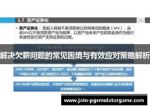 解决欠薪问题的常见困境与有效应对策略解析