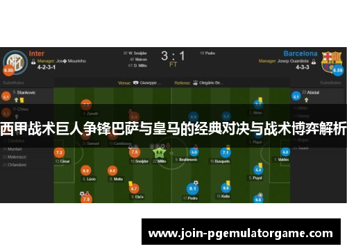 西甲战术巨人争锋巴萨与皇马的经典对决与战术博弈解析